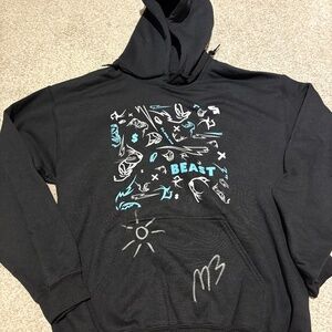 Mr. Beast signed Graphic Hoody size medium